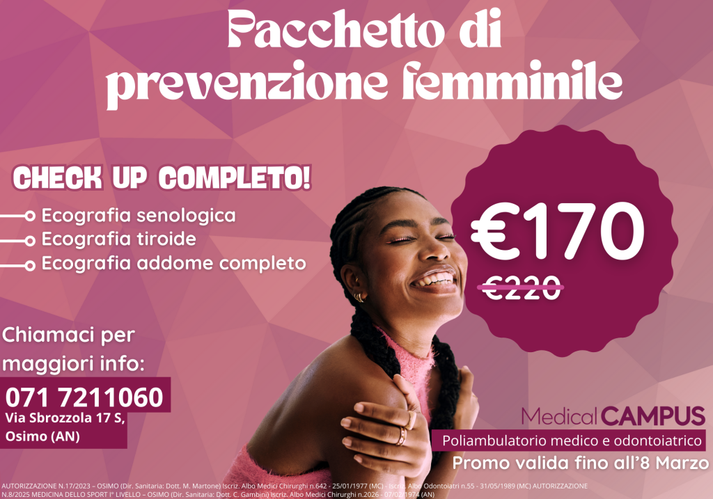 screening femminile promo medicalcampus

